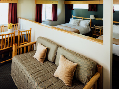 Suite at Seward Windsong Lodge.