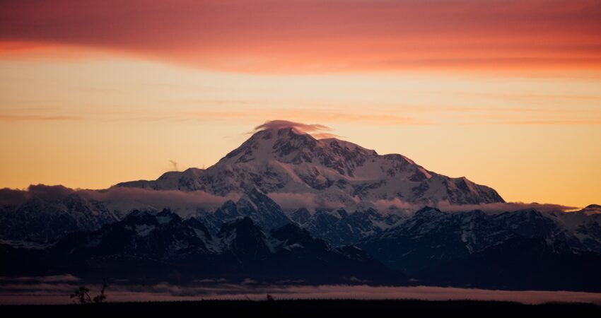 Denali on a summer night.