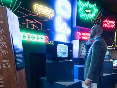 The new Alaska exhibition tells the story of Alaska.