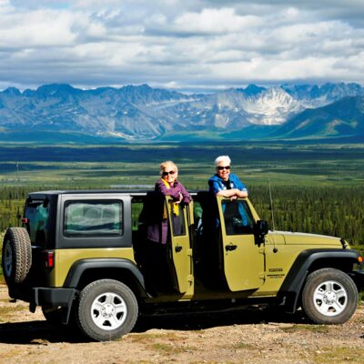 All smiles on the Denali Highway jeep excursion.