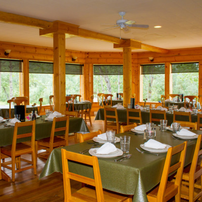 Enjoy a fine dining experience at the Kantishna Roadhouse.