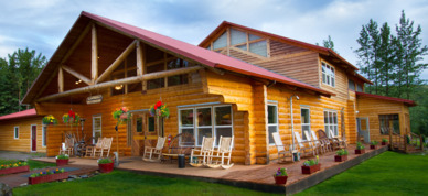 Outdoor views of the Kantisha Roadhouse.