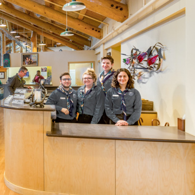 Grande Denali Lodge lobby.