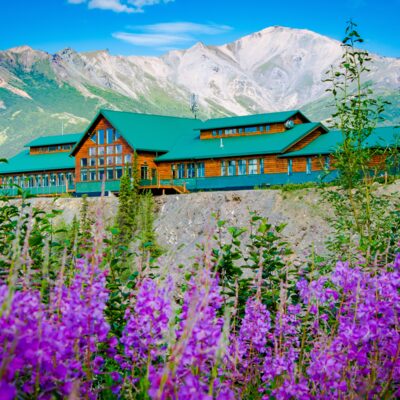 Take in the superior views at the Grand Denali Lodge. Take in the superior views at the Grand Denali Lodge.