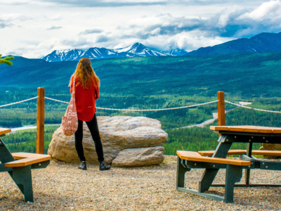Grande Denali Lodge overlook.