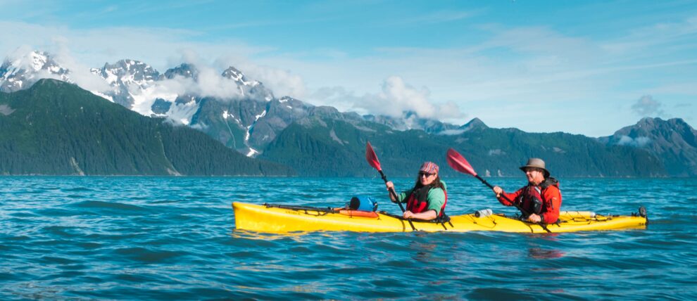 Kayak through Resurrection Bay with an expert guide. Kayak through Resurrection Bay with an expert guide.