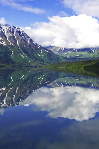 Photo taken on the Alaska Railroad between Anchorage to Seward.