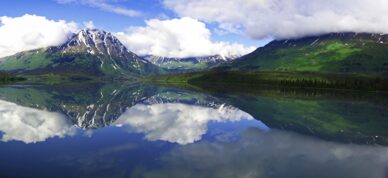 Photo taken on the Alaska Railroad between Anchorage to Seward.