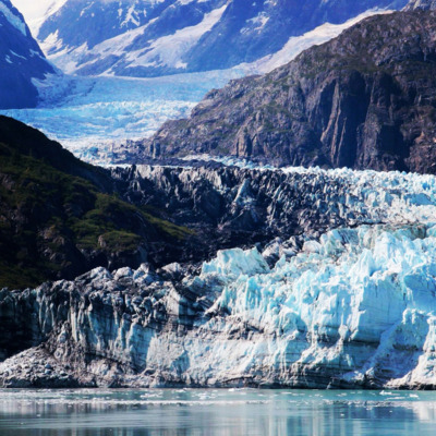 Endless glaciers in Glacier Bay National Park.