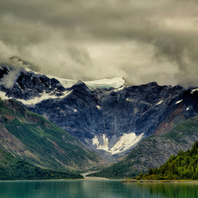 Dramatic glacial retreat in Glacier Bay National Park.