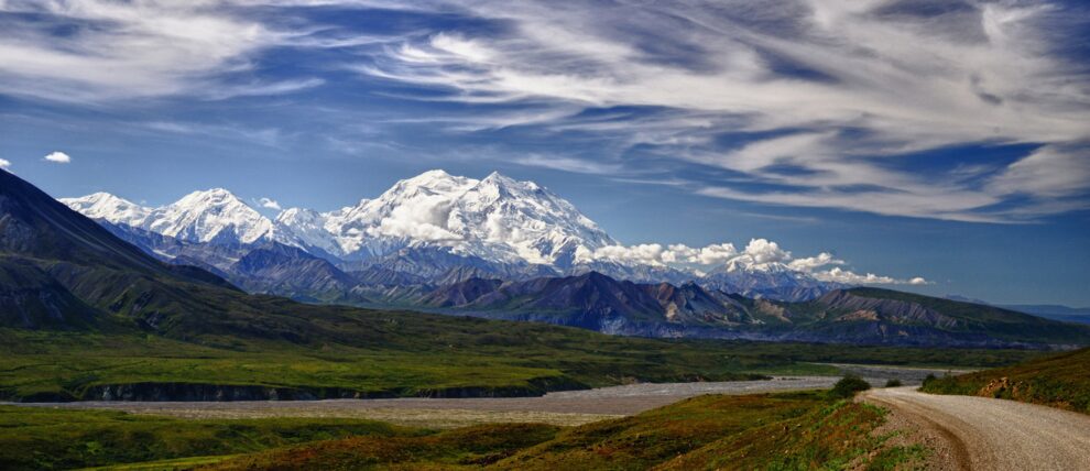 Weather cooperates and Denali is seen in all of its beauty. Weather cooperates and Denali is seen in all of its beauty.