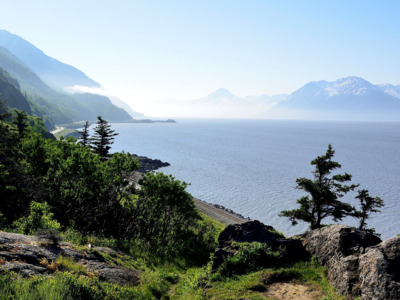 Travel by rail along the beautifully scenic route between Seward and Anchorage. Travel by rail along the beautifully scenic route between Seward and Anchorage.