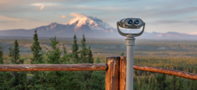 A summer evening spent admiring views of Wrangell-St. Elias National Park.