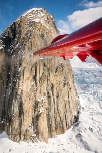Spectacular view from the Denali Experience flight. Spectacular view from the Denali Experience flight.