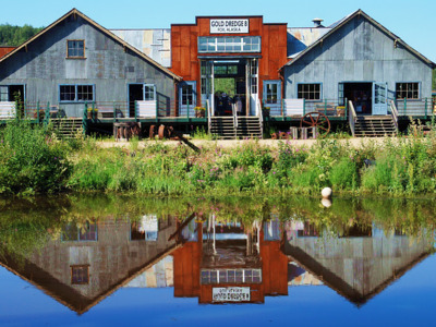 Entrance to Gold Dredge 8.