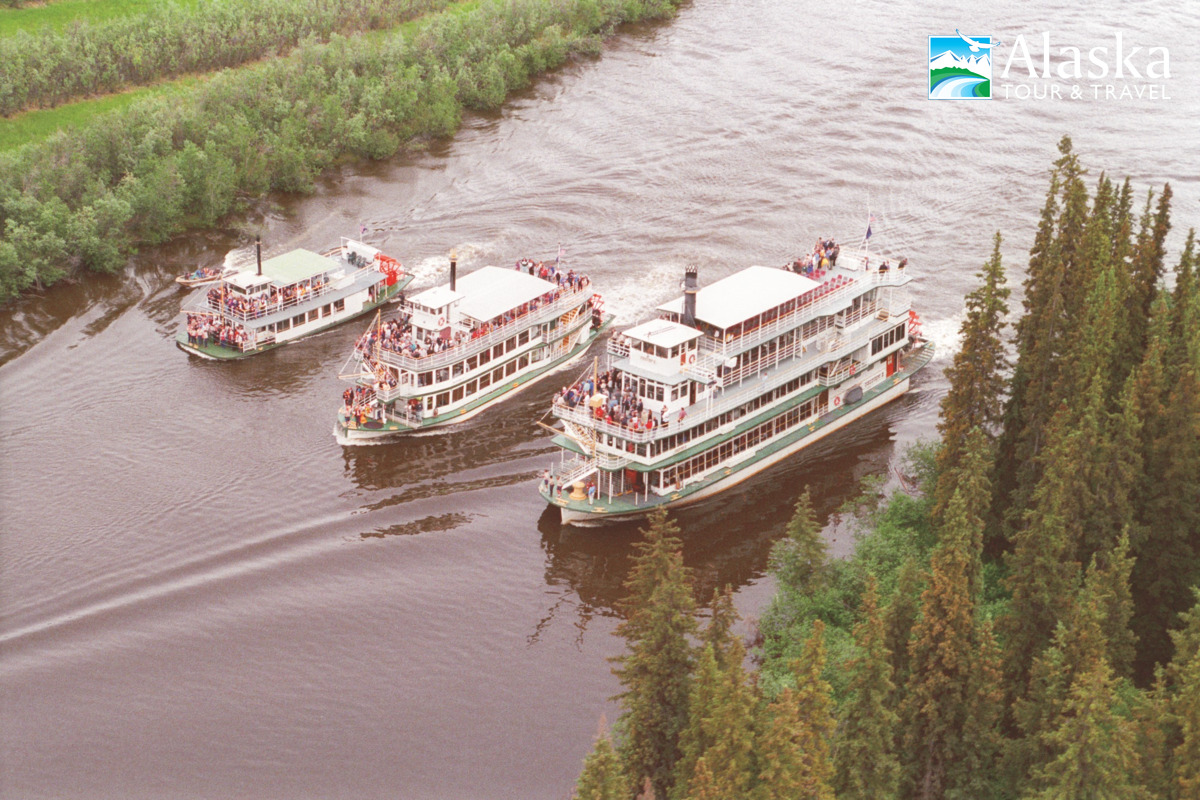 riverboat cruise on chena river