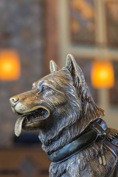 Art piece found in the Holland American Denali Lodge lobby.