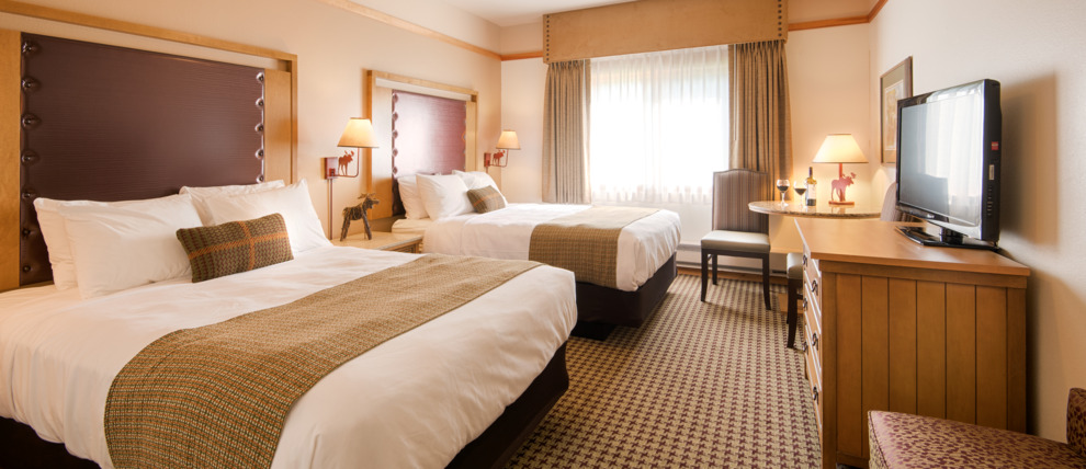Standard double room at McKinley Princess Lodge. Standard double room at McKinley Princess Lodge.