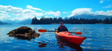 Homer is a great destination for sea kayaking in Kachemak Bay.