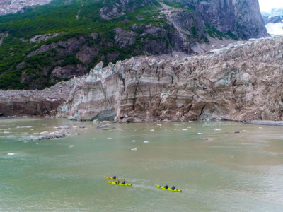 Experience remote areas of Kenai Fjords National Park from the seat of a sea kayak.