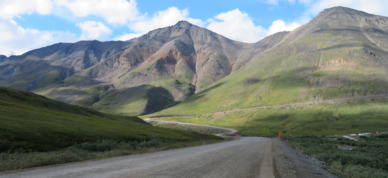 Dalton Highway on a three-day tour to the Arctic Ocean.