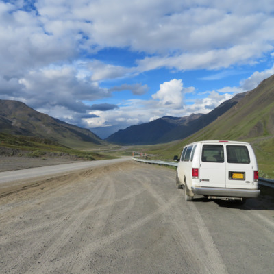 Head to the Arctic Circle by a van transfer.  Head to the Arctic Circle by a van transfer.