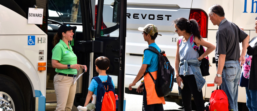 Get your family to your next destination using the Park Connection motorcoach. Get your family to your next destination using the Park Connection motorcoach.