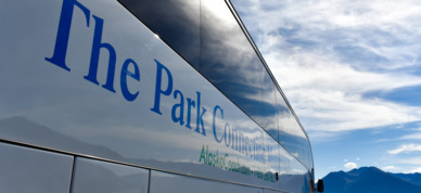Park Connection motorcoach offers many daily routes.