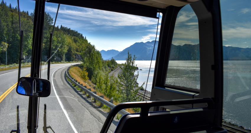 Park Connection travels to Seward on the scenic Seward Highway.