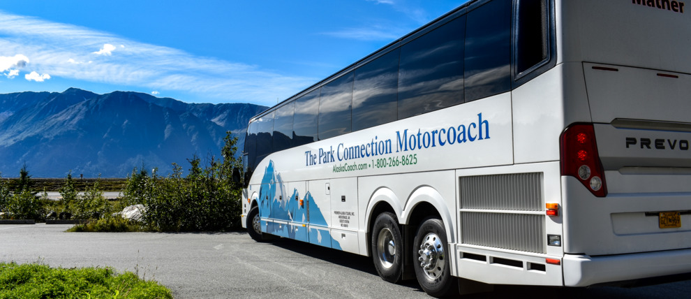 Park Connection travels twice a day from Anchorage to Seward.