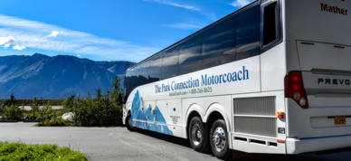 Park Connection travels twice a day from Anchorage to Seward.