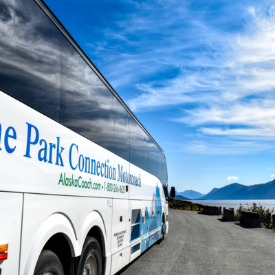 Enjoy a same-day connection by motorcoach from the Seward to Denali National Park.