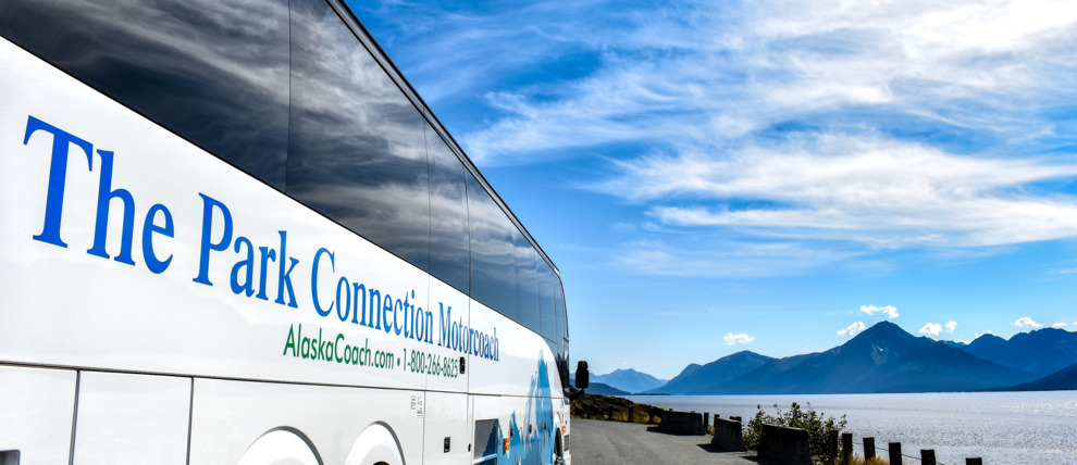 Park Connection travels along the scenic Turnagain Arm.