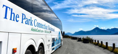 Park Connection travels along the scenic Turnagain Arm.
