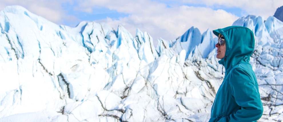 Spectacular views on a Matanuska Glacier walk. Spectacular views on a Matanuska Glacier walk.