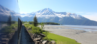 Coastal Classic travels along the scenic Turnagain Arm.