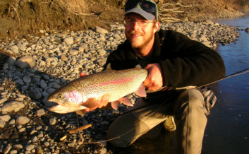 Expert and novice anglers can fish for several species of salmon.