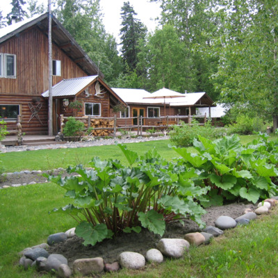 Visit the Riversong Lodge on your fly-in fishing trip.