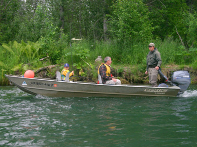 Experience real Alaskan river fishing on this 10 hour fly-in fishing trip.