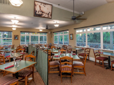 Chena dining room at Fairbanks River's Edge.