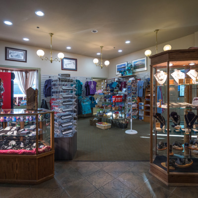 Gifts are available for purchase at the River's Edge Resort.