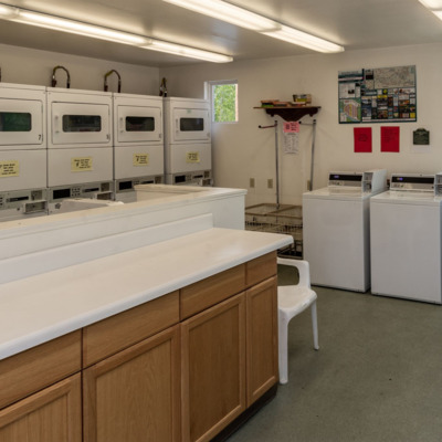 Laundry services are available for guests.