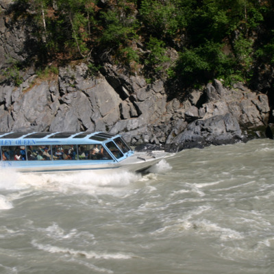 Take a ride on the wild river side on this 130-mile roundtrip jet boat tour.