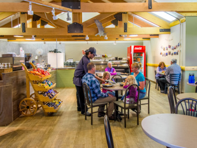 Enjoy a quick and easy breakfast at the Perky Moose.