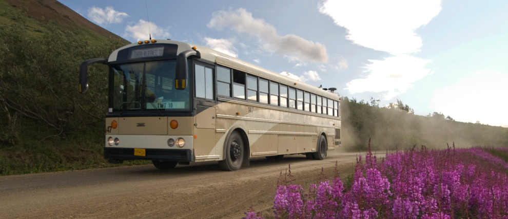 Experience a full-day narrated bus tour to see wildlife and big landscapes. Experience a full-day narrated bus tour to see wildlife and big landscapes.