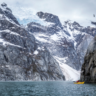 Experience remote areas of Kenai Fjords National Park from the seat of a sea kayak. Experience remote areas of Kenai Fjords National Park from the seat of a sea kayak.