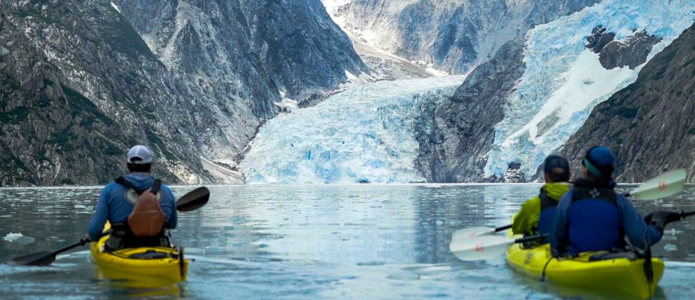 Paddling Northwestern Fjord.