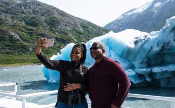 Portagle Glacier iceberg selfie for the win.