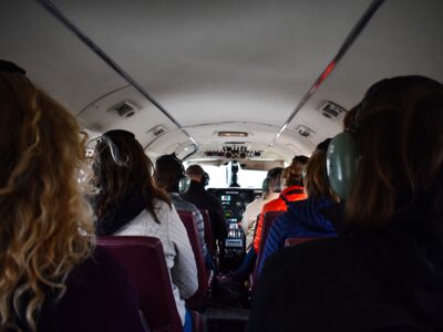 Comfortable flight from Fairbanks to Coldfoot.