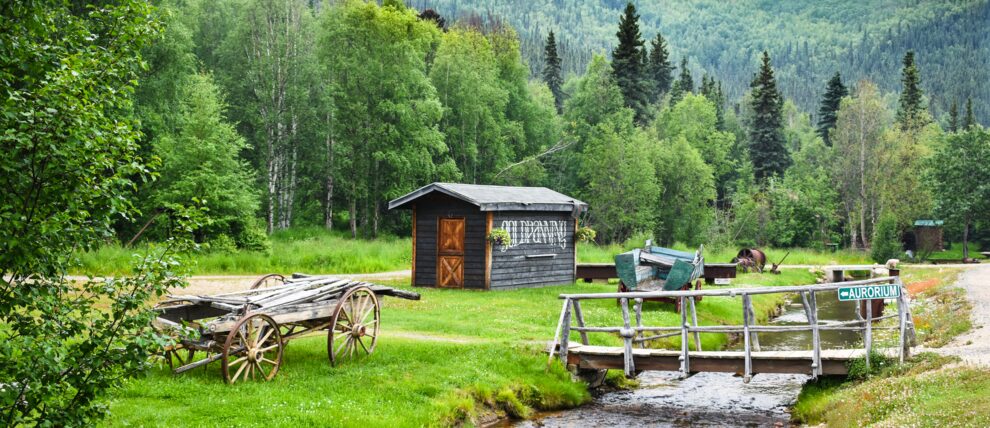 Where history meets hot springs at Chena.